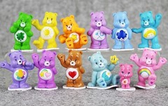 Care Bears Carebears Playset 12 Figure Cake Topper * USA SELLER* Toy Doll Set