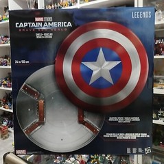 HASBRO 2024 MARVEL LEGENDS CAPTAIN AMERICA BRAVE NEW WORLD 24” ROLEPLAY SHIELD