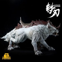Fish Toys 1/12 Giant Wolf Mount Metal Blade Limited Action Figure