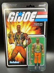 Super7 ReAction GI JOE ROADBLOCK 3.75″ Action Figure MOC