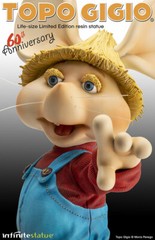Topo Gigio Life Size Limited 1:1 Infinite Statue Sideshow Maria Perego License