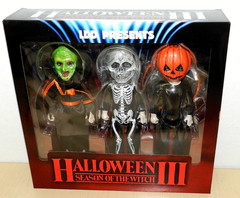 LIVING DEAD DOLLS CHUCKY & TIFFANY THE BRIDE OF CHUCKY NEW SEALED MEZCO LDD 10″
