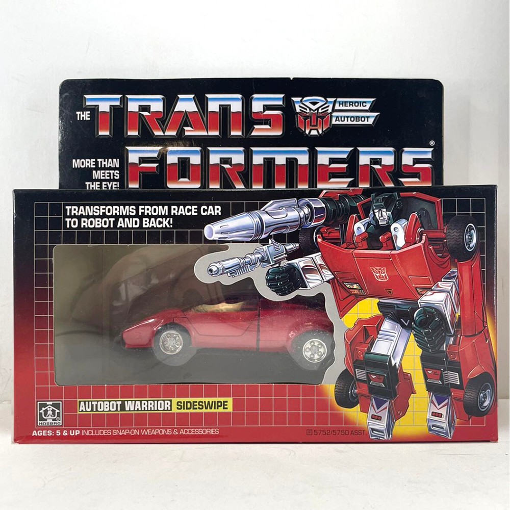 Transformers G1 Sideswipe Autobot Warrior Action Figure Transforming Toy New Box
