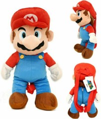 Super Mario Children Playful Unisex Plush Doll Backpack – Mario