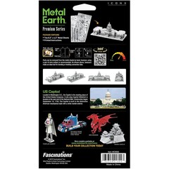 United States – U.S. Capitol Building 3D Figure Model Kit (Steel, Hard Difficul