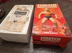 DEADSTOCK 1976 KENNER ORIGINAL STRETCH ARMSTRONG ACTION TOY ~ NEW w/BOX ~ $2,900