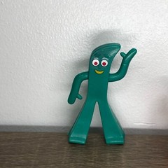Vintage Gumby And Pokey Figures Original Bendable Gumbitty Jesco Hong Kong 1980s