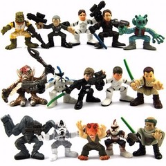 Random 10x Playskool Star Wars Galactic Heroes 2.5in. Action Figure Boy Kid Toy