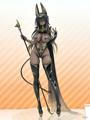 QuesQ Shibuna Priestess Illustrator By DISH 1/7 Scale Painted PVC Figure
