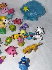 Littlest Pet Shop Rolleroos Hatchinmals Toy Figure LOT Miniatures Disney LPS