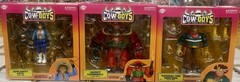 Cowboys Of Moo Mesa – Nacelle Toys – Set Of 3 Complete Wave 1