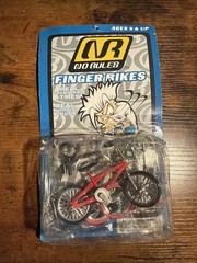 NO RULES “FINGER BIKES” Red STILL IN ORIGINAL RETAIL PACKAGE Taped Closed