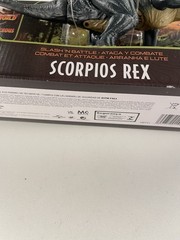 Jurassic World Camp Cretaceous Scorpios Rex Slash N Battle 17″ Dino Escape New