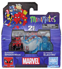 Minimates Marvel Superior Spider-Man & Ultimate Electro Wave 17 ToysRUs BNISB