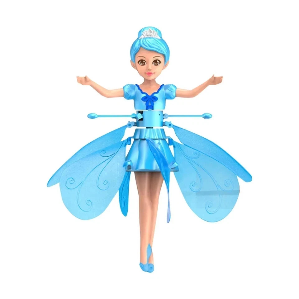 New Princess Flying Fairy Magic Infrared Induction Control Figures Toy Xmas Gift