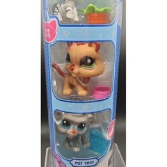 Littlest Pet Shop Pet Trio Set 1006 Sealed Tube Collectible Figures Accessories