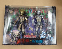 Predator Bad Blood vs Enforcer NECA/REEL TOYS 2 Figure Set New Sealed