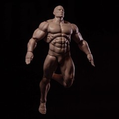 US MUFF TOYS ADAM 1/12 AD01 Male Figure Body Strong MuscleJoint Body 17cm Figure
