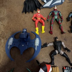 Lot Of 9 Vintage 1990’s Batman Kenner Action Figures Loose With accessories