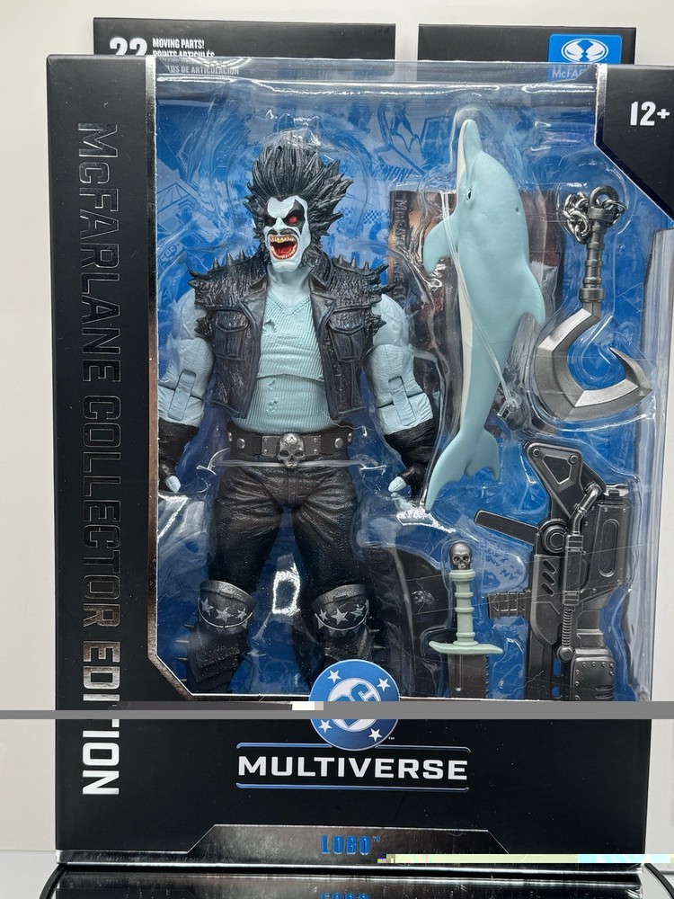 McFARLANE COLLECTOR EDITON DC MULTIVERSE LOBO #58 IN HAND!