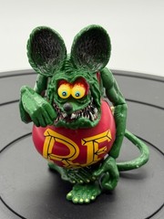 VRHTF RARE VINTAGE SUPER COOL ED “BIG DADDY” ROTH POSABLE RAT FINK AWESOME”