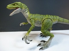 Jurassic Park World Amber Collection Charlie Velociraptor Mattel