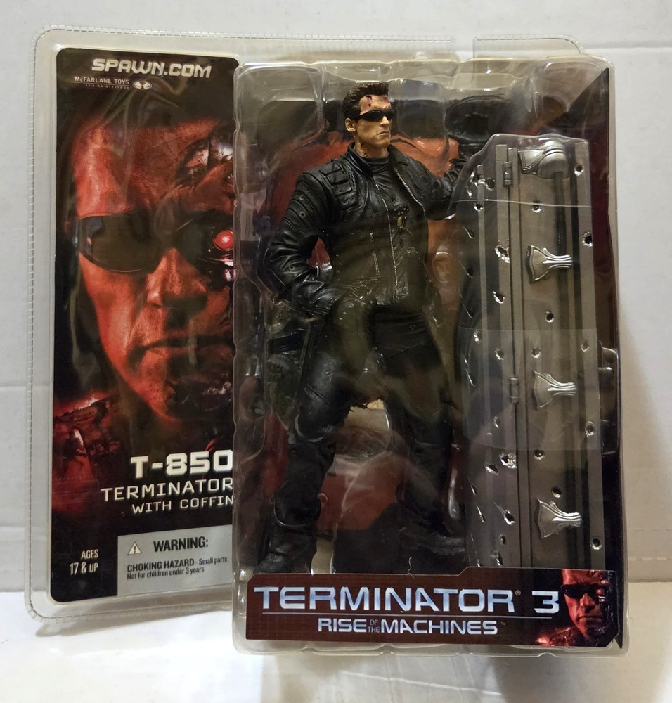 McFarlane Terminator 3 T-850 Terminator with coffin
