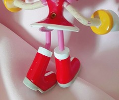 Sonic Figure Amy Rose Toy Island Sonic X Megabot Sonic the Hedgehog 2006 RARE