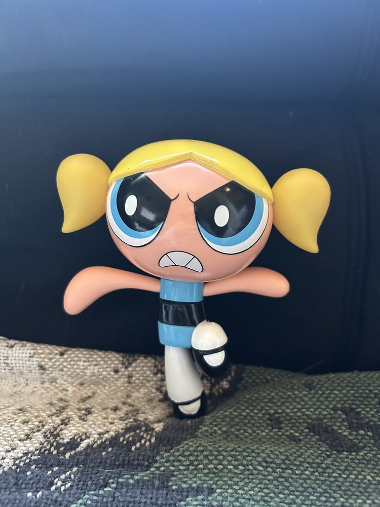 Bubbles Powerpuff Girls Talking Fighting Figure WORKS