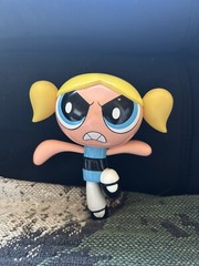 Bubbles Powerpuff Girls Talking Fighting Figure WORKS