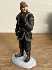 KRISTOFF DISNEY FROZEN 4” ACTION FIGURE PVC PLASTIC TOY ON BASE