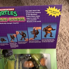 PlaymatesToys Mutatin’ Donnie Action Figure Donatello Sealed