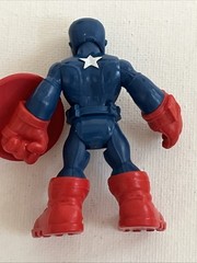 2015 Hasbro Heroes Marvel Superhero Squad 2.5″ Captain America Figure (A1)
