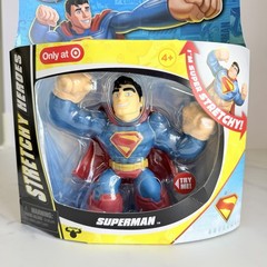 NIB Heroes of Goo Jit Zu Superman Hero Pack DC Comics Stretch Figure Sealed
