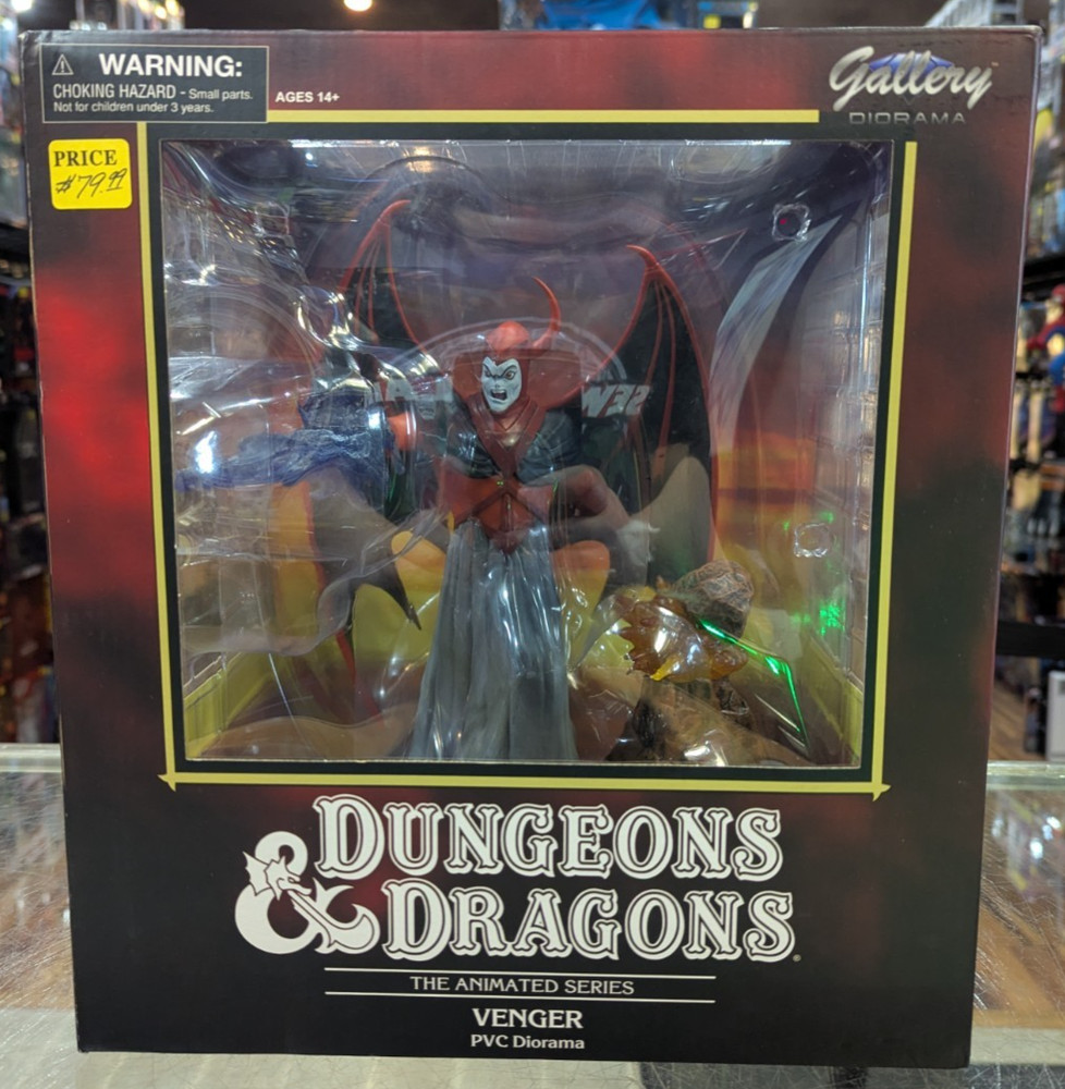 Diamond Select Toys Dungeons & Dragons Animated Gallery Venger PVC Statue Figure