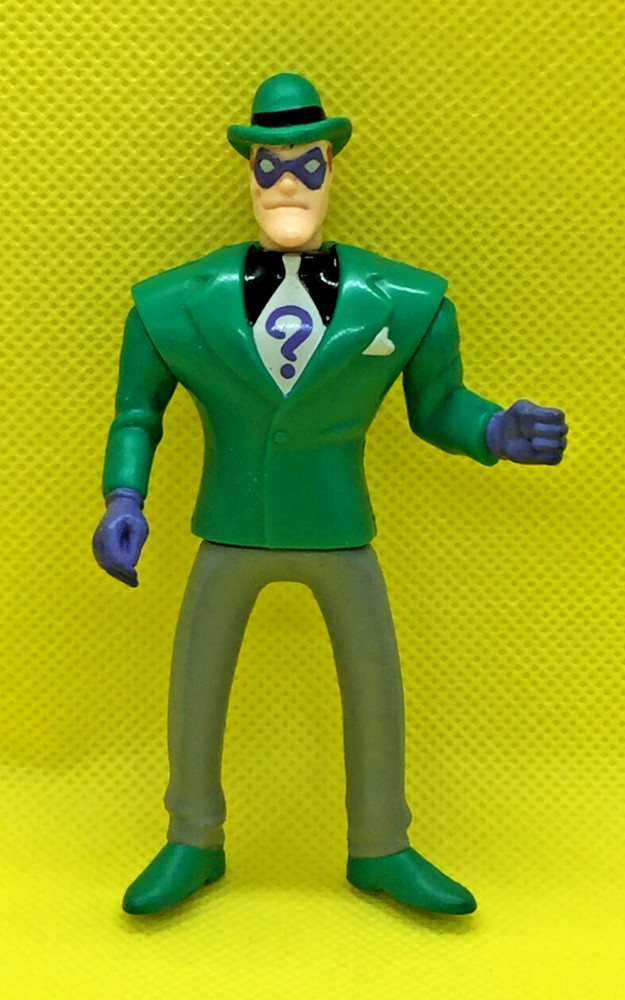 Batman The Animated Series Riddler Action Figure Vintage McDonalds 1993 DC Comic