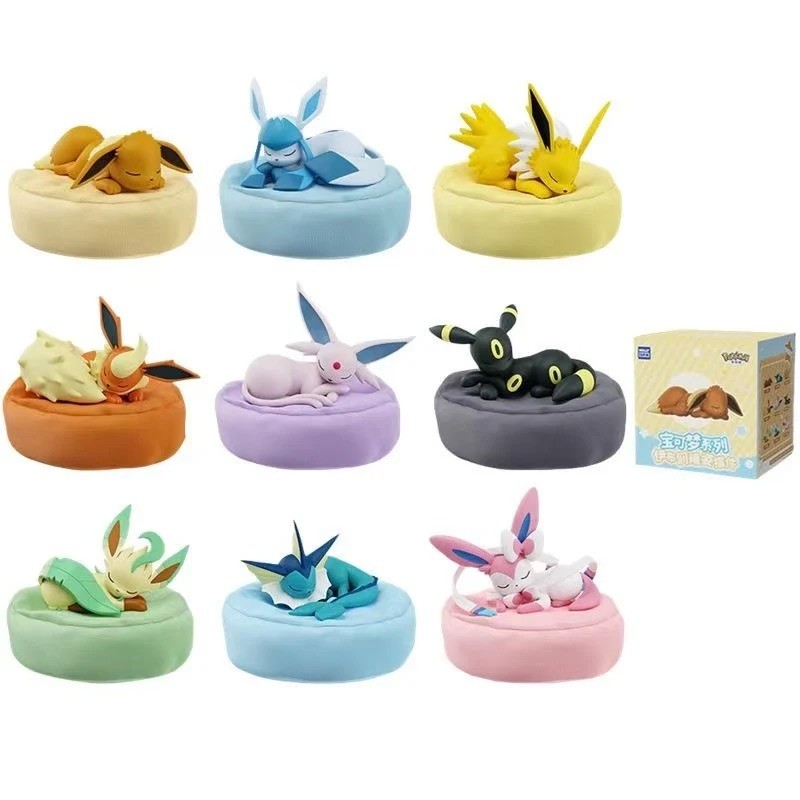 Holly Box Sleepy Eevee & Eeveelution Series Blind Box Random Eeveelution SEALED
