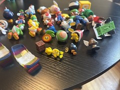 Super Mario Jakks World of Nintendo Figures Lot Yoshi Toad Luigi Bomb Fish Star
