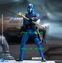 Hiya 1/18 G.I.Joe Cobra Commander 10cm Action Figure New In Stock