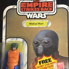 Vintage Kenner Star Wars ESB Walrus Man 21 Back Carded Action New & Sealed