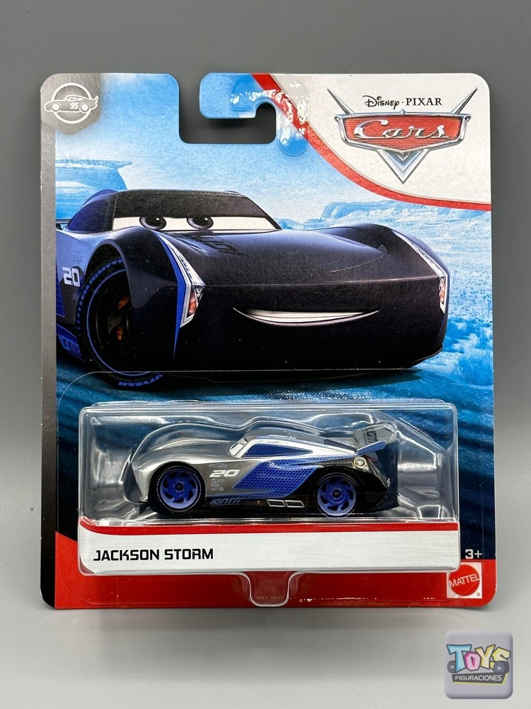 Disney Pixar Cars Jackson Storm Silver Collection Blue Desert Card 2020