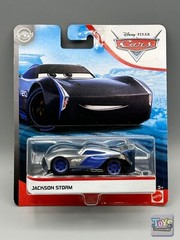Disney Pixar Cars Jackson Storm Silver Collection Blue Desert Card 2020
