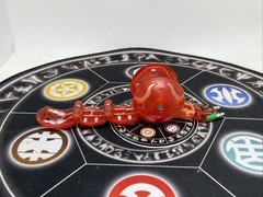 Bakugan Battle Brawlers B2 Pyrus Translucent Centipoid Japan Import VHTF