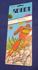 Vintage 1985 Quintel Transforming Robot Watch Original Package Backboard