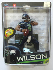 RUSSELL WILSON MCFARLANE NFL SERIES 33 SEAHAWKS QB 6″ ROOKIE FIGURE SEALED NEW
