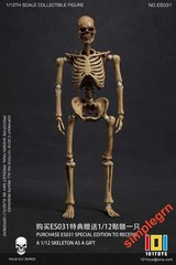 101TOYS ES031 1/12 Scale Pocket Monster Skeleton Skeleton Articulated Horse Set