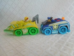 Lot of 6 Paw Patrol die cast metal vehicles Please Read