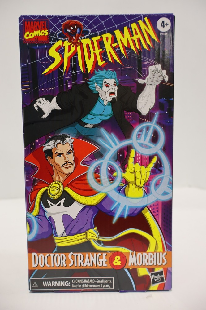 Spider-Man Marvel Legends Doctor Strange & Morbius Action Figure 2-Pack