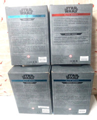 Lot of 4 Disney Store Star Wars Die-Cast Figure Kylo Ren Jyn Erso Bodhi Rook New