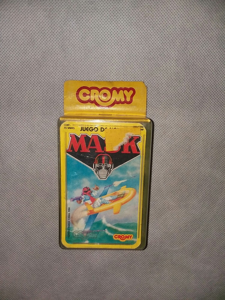 Mask Animated 1988 Cromy Cards Argentina Hangtag Stickers B1